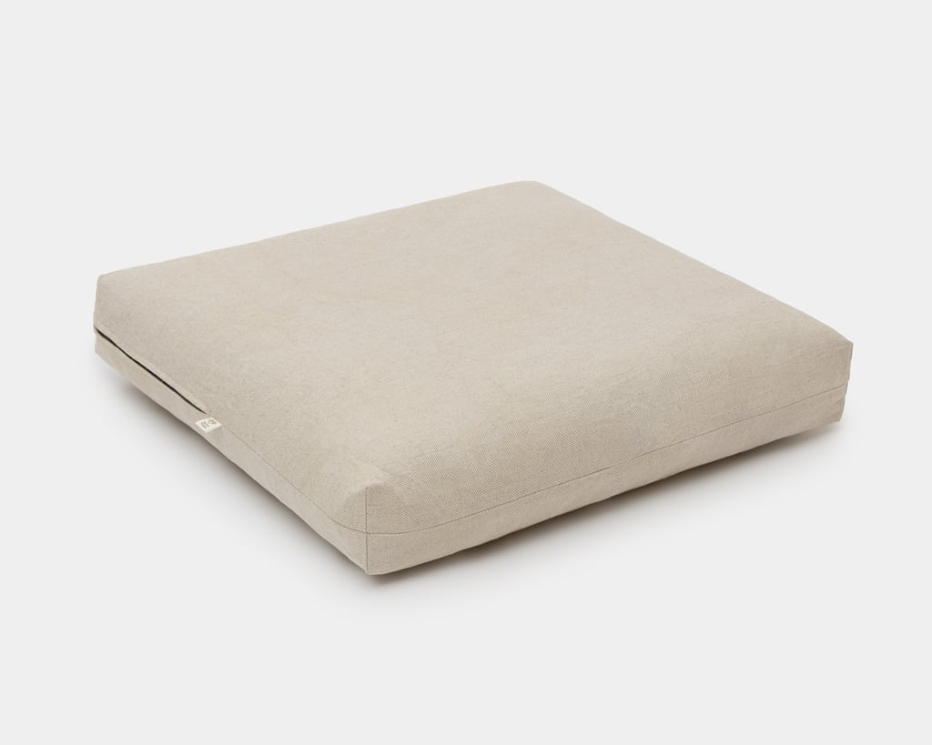 wool seat cushion with cover