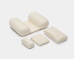 home of wool pillow for back sleepers with merino pillowcase and detachable elemnts