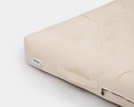 basta wool mattress with handles detail