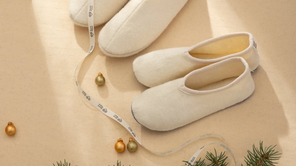 home of wool christmas slippers