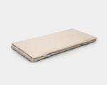Wool topper with wool batting filling