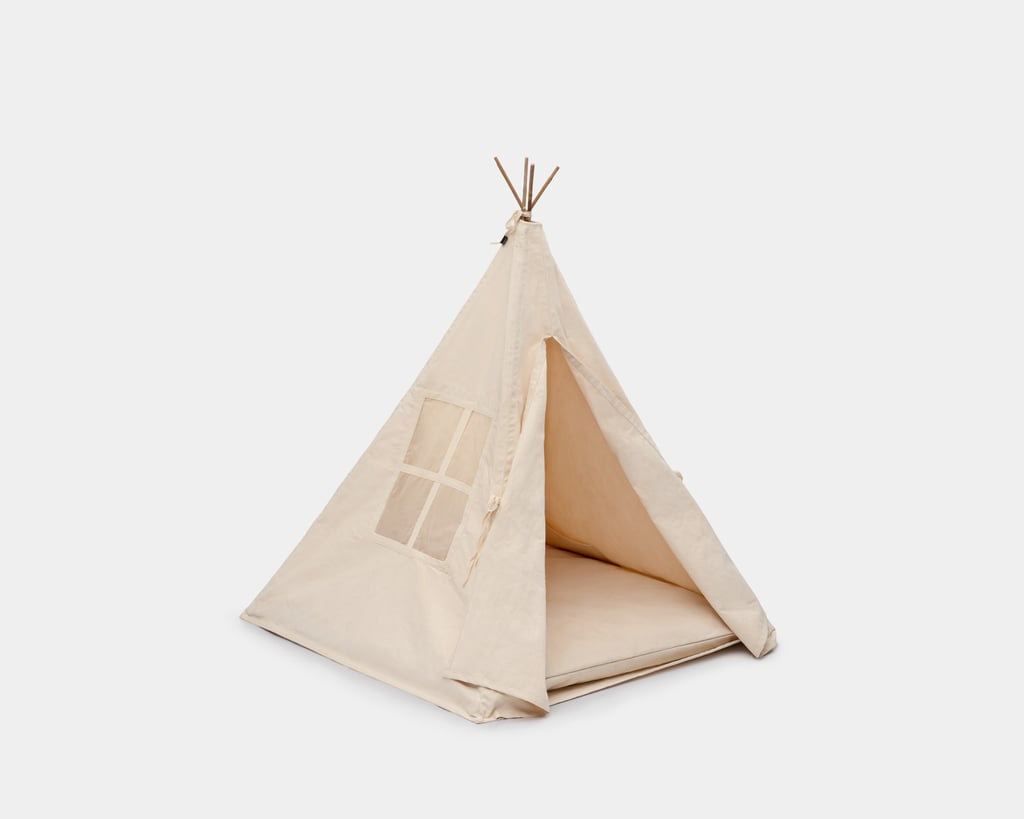 organic teepee tent home of wool with window