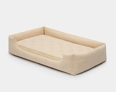 montessori bed Home of Wool in 100% Virnig wool fabric