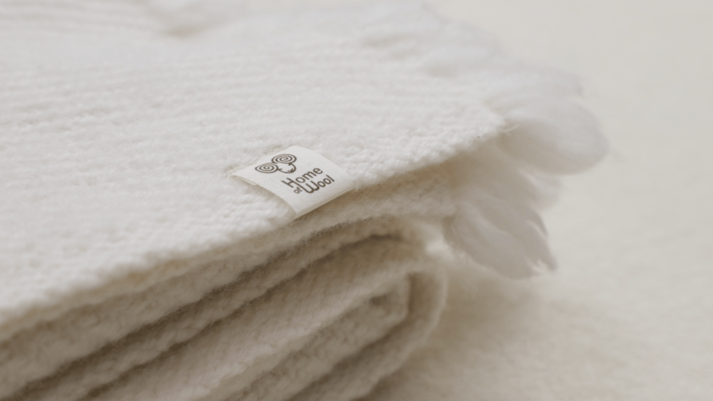 Merino Wool Baby Blanket - Imagen 6