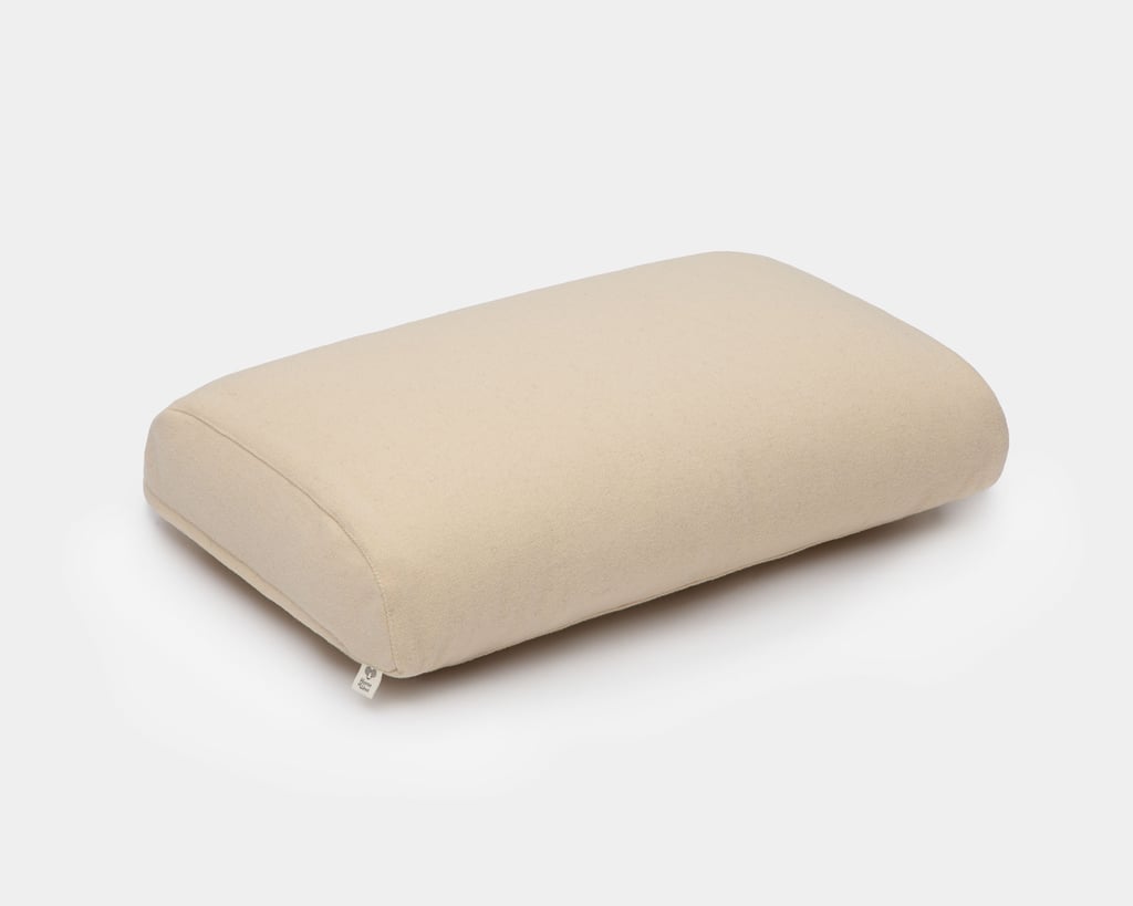 almohada de lana con lados planos