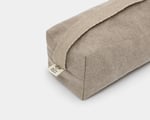 linen travel pouch
