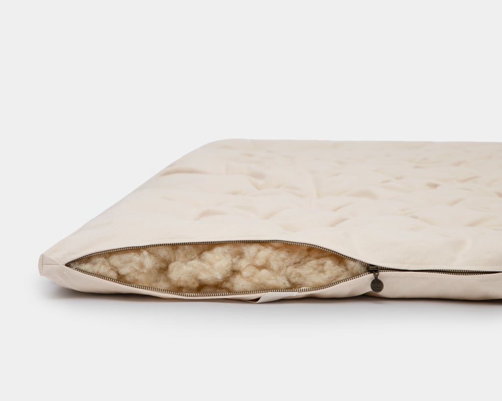 basta wool mattress topper showing wool