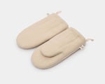 Wool oven mitts