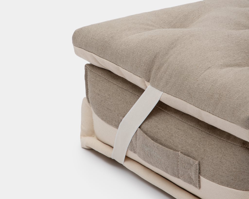 Échantillon de surmatelas en laine