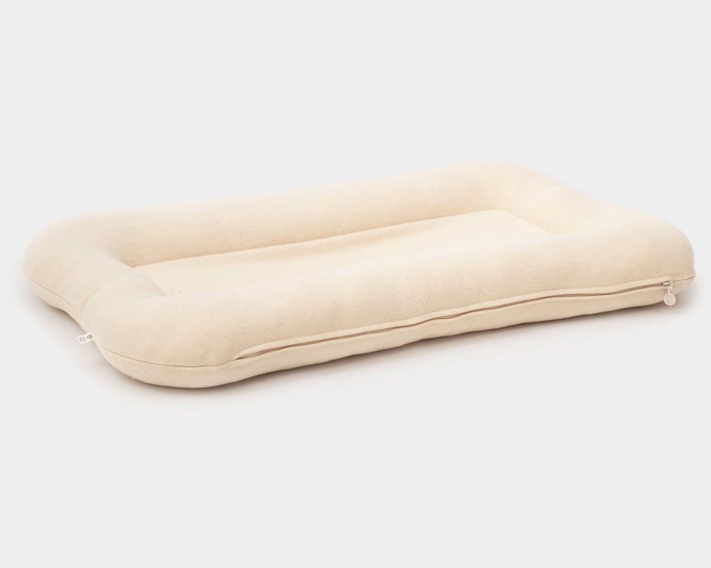 Wool baby lounger profile view