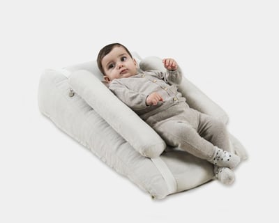 zure reflux wollen kussen en baby