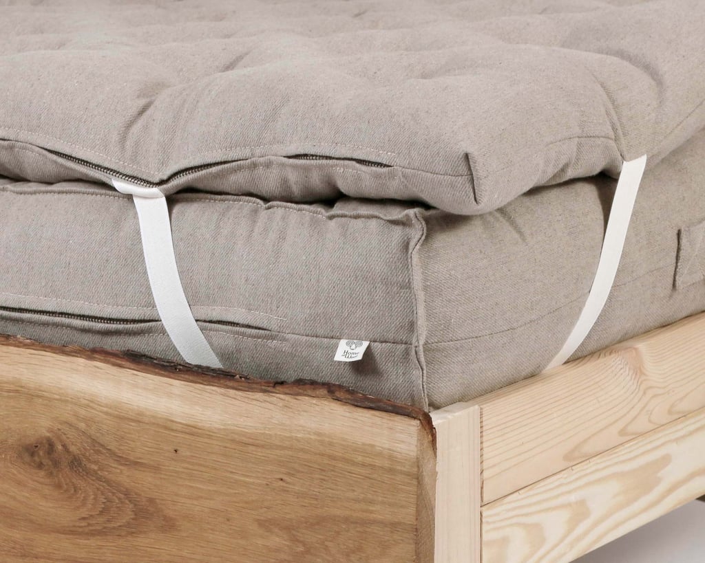 villainen patjanpäällinen 100% pellavasta