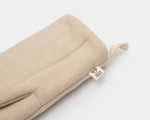Wool oven mitts