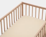 home of wool crib mattress topper in crib
