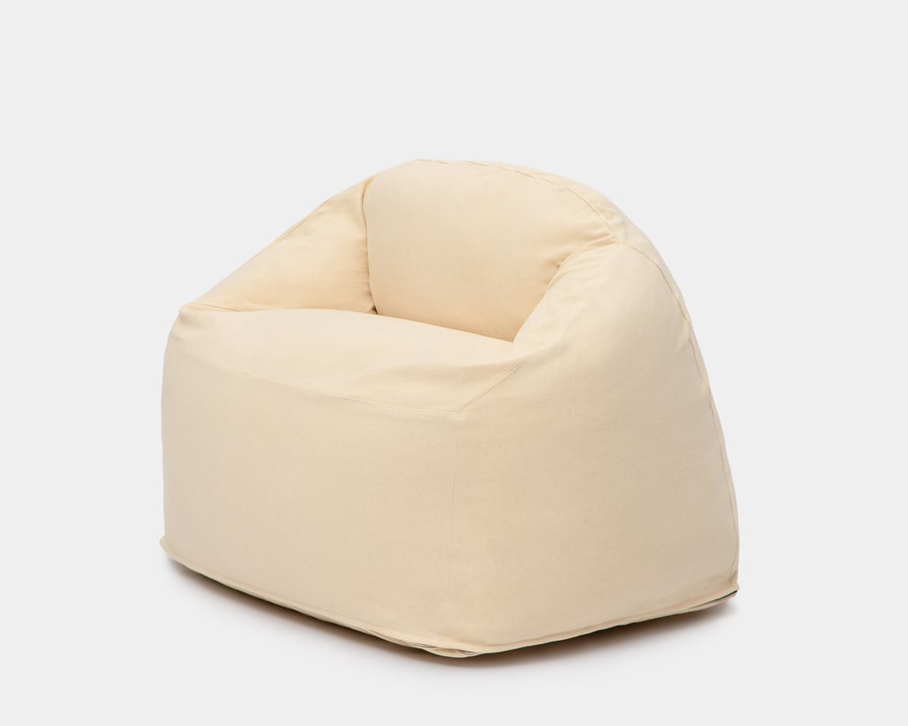 wool bean bag armchair