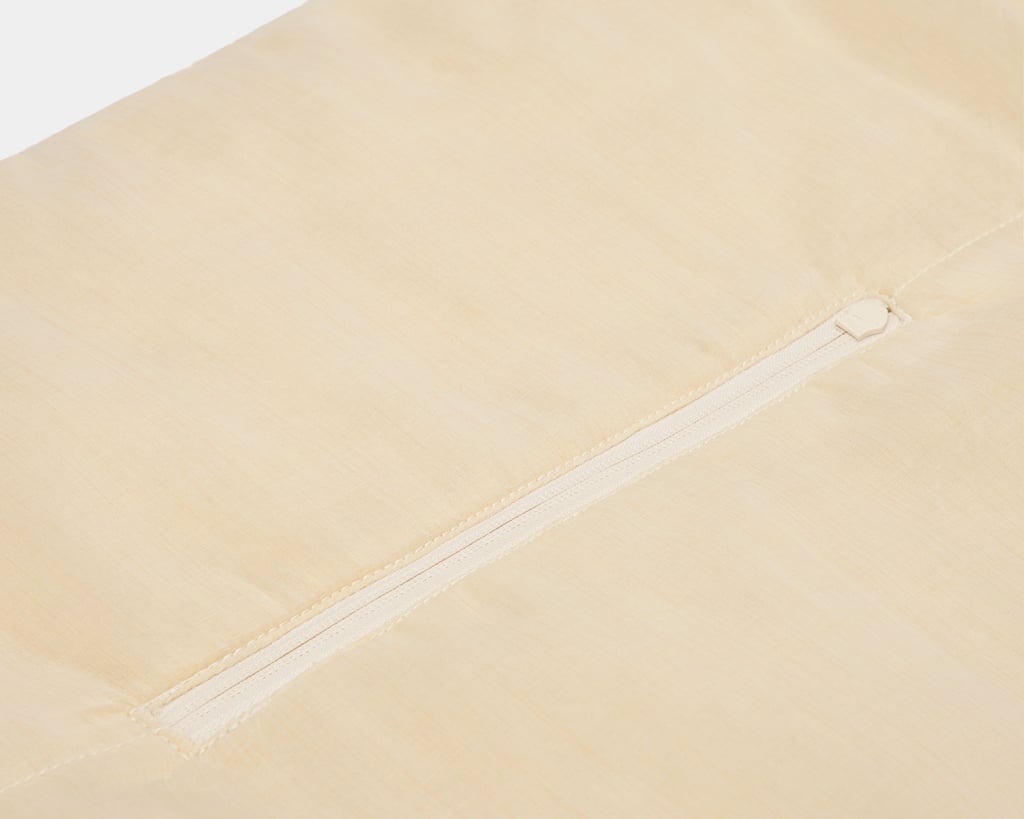 trek pro sleeping bag zipper detail