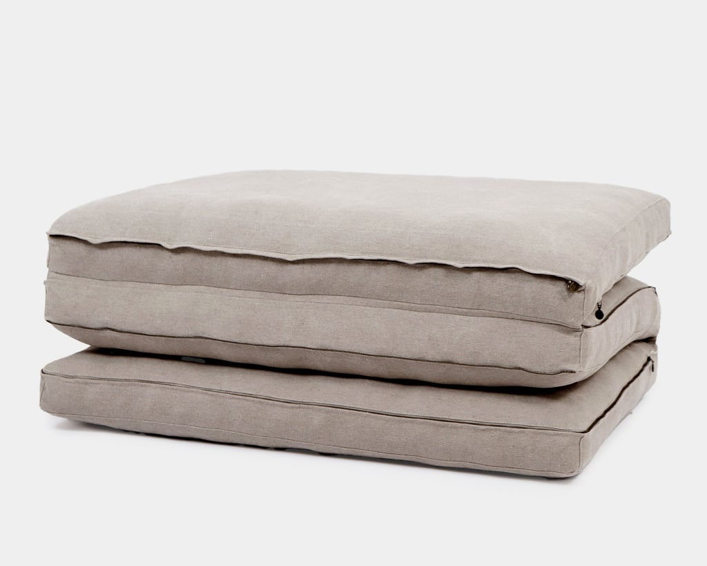 foldbar uldmadras i 100%-linned