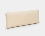 home of wool headboard cushion with removable cover