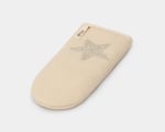 wool oven mitt front