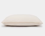 wool pillow in 100% organic cotton fabric