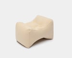 Wool knee pillow without pillowcase
