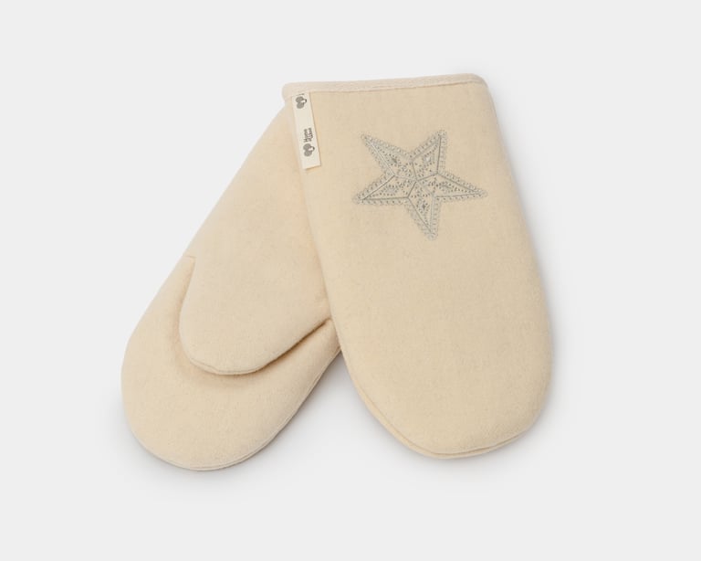 Ofenhandschuhe aus Wolle