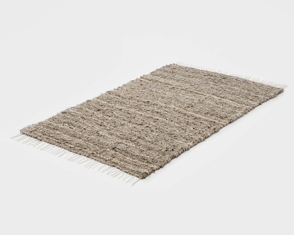 moderni käsin kudottu pellavamatto