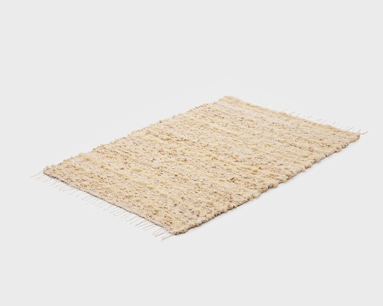 farmhouse handwoven wool rug