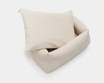 lit pour chien en laine avec coussin