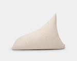 Pouf triangulaire en laine