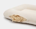 home of wool baby lounger i 100% bomuldsstof og aftageligt betræk i 100% Cotton