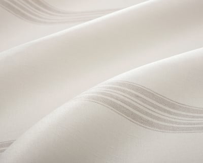 grey stiped linen fabric