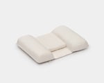 back sleepers wool pillow with 100% silk pillowcase and detachable elemnts