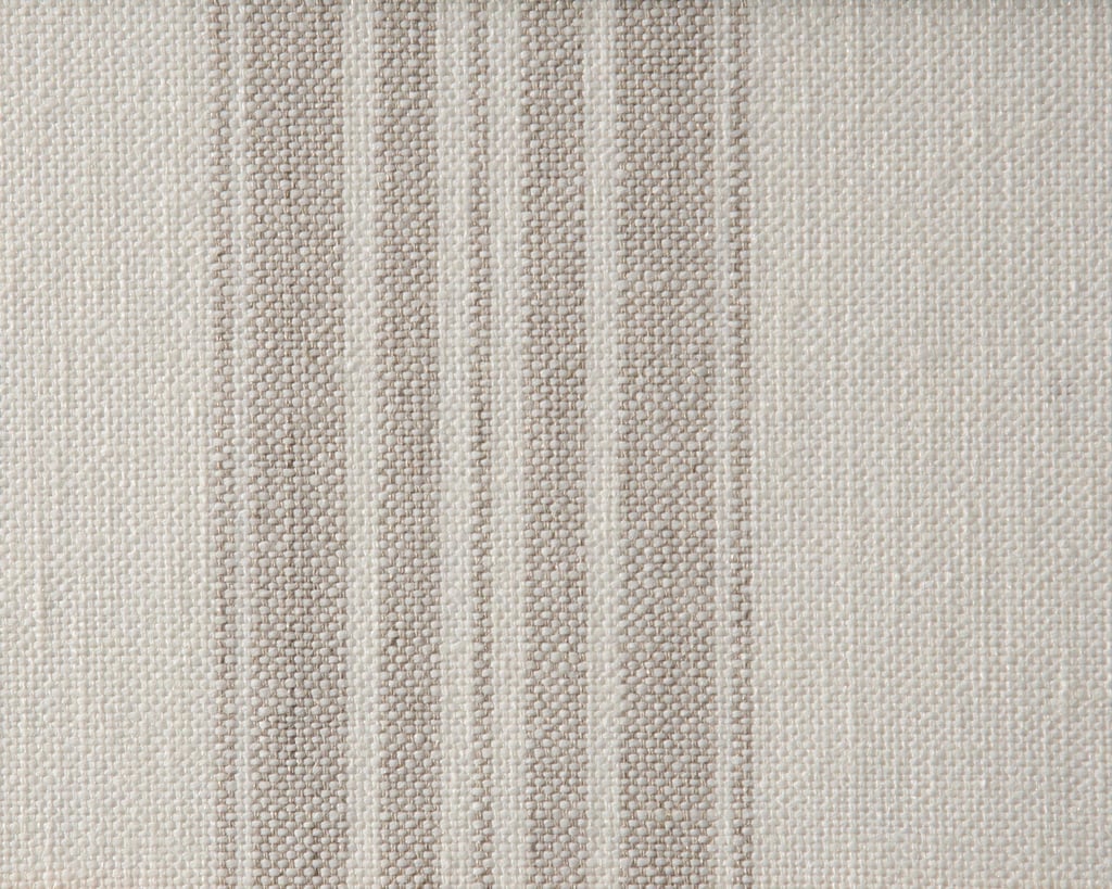 grey stiped linen fabric