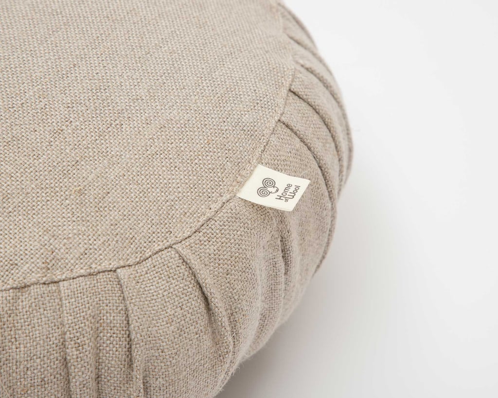 home of wool wool zafu detail