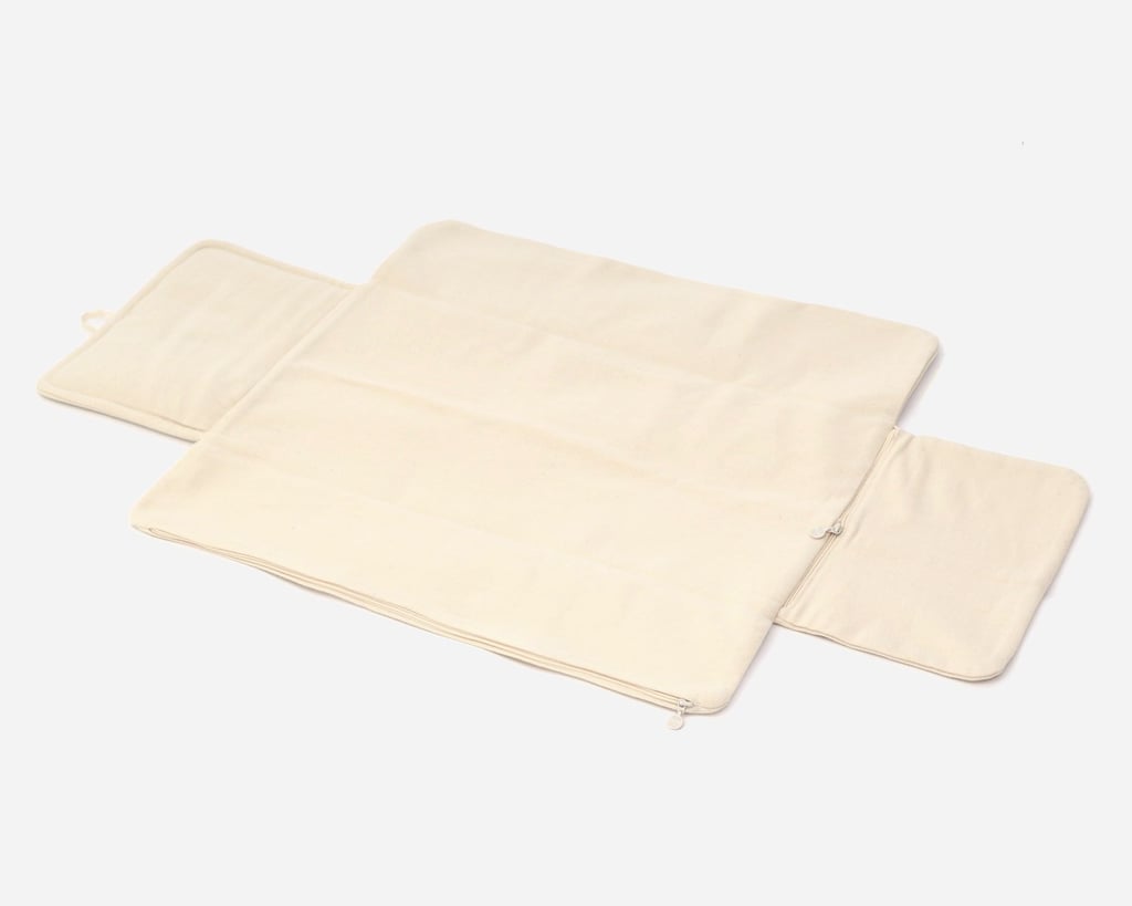 portable changing pad unfolded