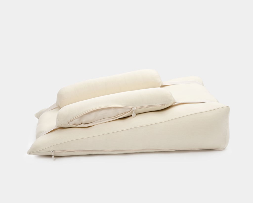 acid reflux wool pillow with side rails profile