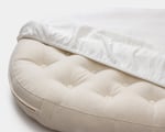 fitted sheet home of wool mattress for stokke crib