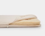 Basta kids top mattress with wool batting wool detail