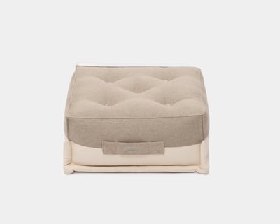 campione di materasso in lana - vista completa