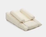 acid reflux wool pillow with side rails