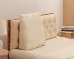 wool wedge pillow