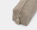 linen travel pouch