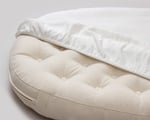 fitted sheet home of wool mattress for stokke crib