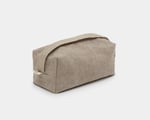 linen travel pouch
