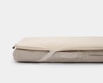 Wool topper home of wool fixed on mattress