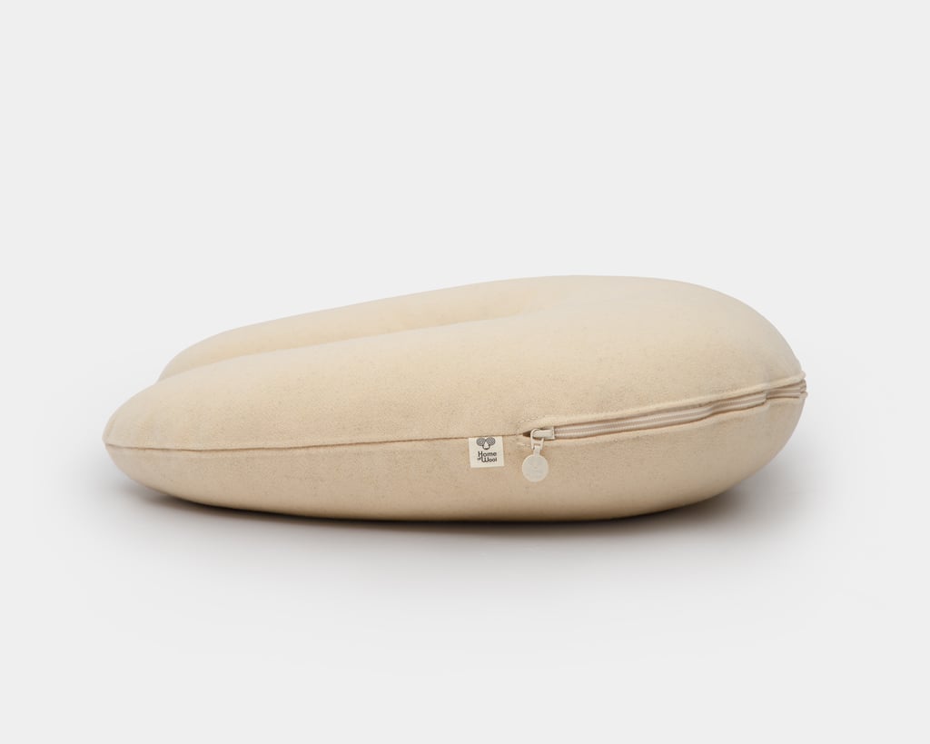 nursing pillow wool texture