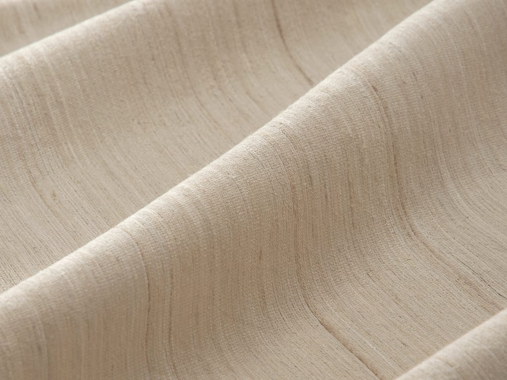 100% MULBERRY SILK FABRIC SEASHEL LÄHIKUVA