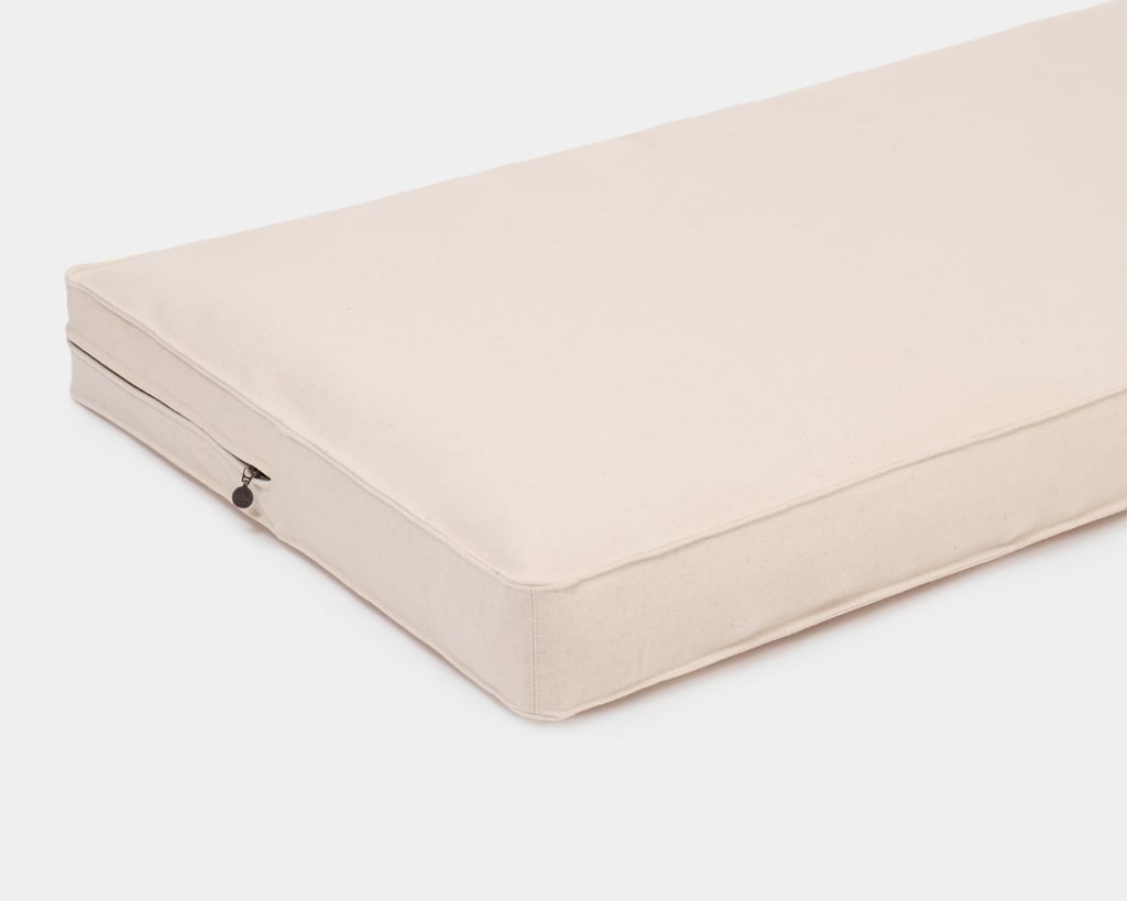wool seat cushion with cover