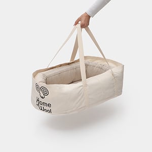 baby bag from home of wool